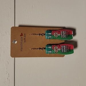 Handmade "Warheads Super Sour Drops" Earrings